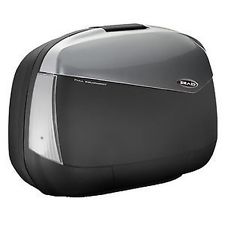 Cutii Laterale Shad SH43 Argintiu alb (pereche)